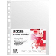 Koszulka A4 krystaliczna OFFICE 40 mic. 100 szt.