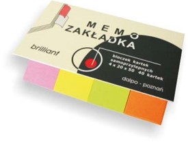 Zakładka Brillant 20x50 4 kol. DALPO