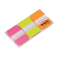 Zakładki indeksujące 3M 686-PGO 3kol. neon 25x38mm