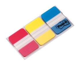 Zakładki indeksujące 3M 686-RYB 3kol. 38x25 mm