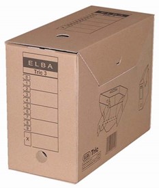 Pudło archiwizacyjne ELBA Tric 3 | szer. 155mm
