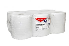Ręcznik papierowy OFFICE Maxi 2W biały makul. 6r