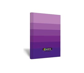 Brulion A4 TOP-2000 Ombre fioletowy 96k kratka